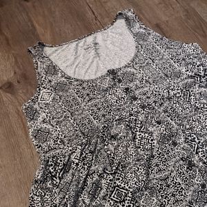 Torrid Sleeveless Baby Doll/Peplum Top